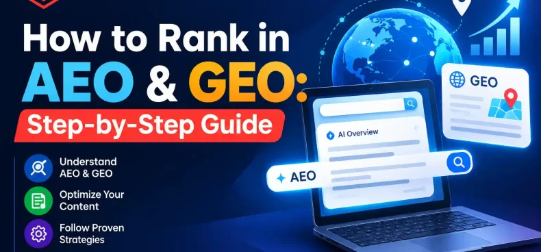 How to Rank in AEO & GEO Step-by-Step Guide