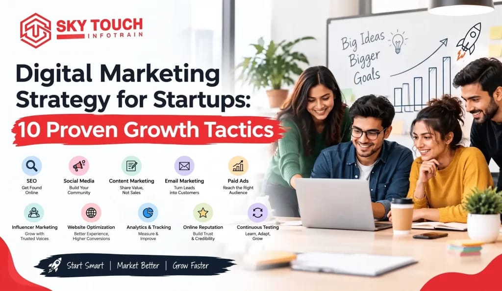 Digital Marketing Strategy for Startups: 10 Proven Growth Tactics